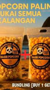 HASBI POPCORN CARAMEL PREMIUM 500GRAM 1KG