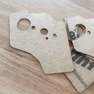 ปะเก็น คาร์บู gx35 สีเทา เครื่องตัดหญ้า อย่างดี ปะเก็นคาร์บู แพค 2ชิ้น และแพค10ชิ้น ประเก็น กดเลือก