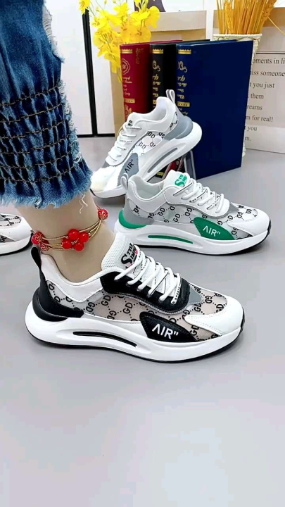 Sepatu Dewasa Sneakers Girll/New Fashion Import Bahan Lentur Size-36-40 COD