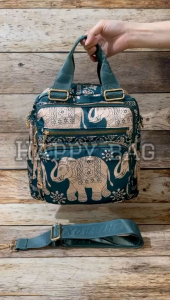 Tas Wanita Chibao Gajah 3in1 Ransel Slempang Jinjing CB1850-QDX 6res