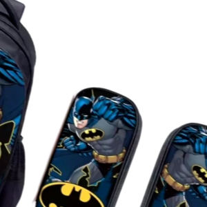 Tas Ransel Anak Laki-Laki Superhero 2in1 - Tas + Tempat Pensil