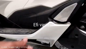 Garnis Akrilik Motor PCX 160 Pengaman Body Bawah Push Step