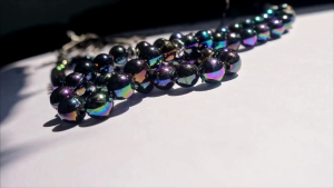 Gelang Black rainbow green