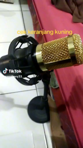 GRATIS Headphone Paket Microphone Mic Condenser BM800 Plus Stand Meja + Soundcard V8