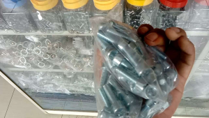 Baut L M8 x 25 Putih L6 8mm 2.5cm 8x25 hex socket heads cap screw 12