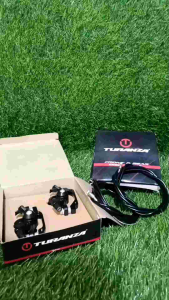 Disbrake Sepeda MTB rem set cakram sepeda + tali rem pacific piringan 160mm untuk HUB drat universal