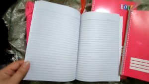 NOTEBOOK WITH YARN Sold per Color (10PCS)