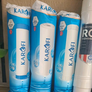 [Combo] Bộ 10 Lõi Lọc KAROFI - Chính hãng - Dùng cho máy nóng lạnh KAD-D50 M228