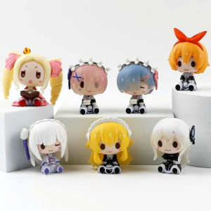 READY STOCK 💙REZERO KOTAK KEJUTAN ♥️Rezero Figure model Blind Box❤️Ram  REM