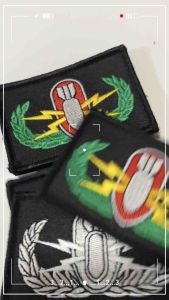 EOD Explosive Ordnance Disposal Patch for Bandolier Backpack Waistpack Caps EOD Technician Accessories Applique
