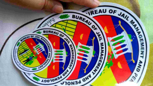 bjmplogo big sizes available Vinyl Sticker Laminated makapal sofie brand. 2 inches to 4feet size available waterproof weather proof and scratch proof for Cars Motors& other personalized stuff (Fabs Decals)