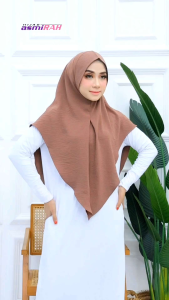 Jilbab khimar antem  Pet/curve jilbab premium