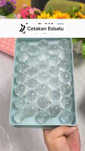 Cetakan Es Batu 33 Round Bisa Untuk Bikin Jelly / puding Model 33 Sekat Alat Pembuat Es Batu - Lazada