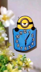 Jam Dinding Aesthetic Karakter Minions