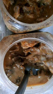 ปลาร้าสุรินทร์ปลาร้าปลากระดี่ปริมาณ1กิโลกรัมละ80บาท