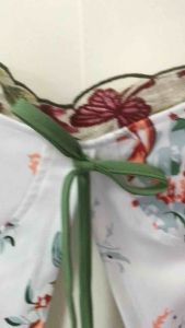 Love floralเสื้อสายเดี่ยว แต่งลูกไม้