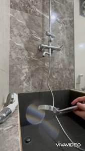 RC-Global Pressurized Bathroom Shower head with  Pipe & Holder set / High Turbo Pressure Shower Head Powerful Energy Water Saving Filter Bathroom