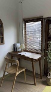 โต๊ะทำงาน โต๊ะเครื่องแป้ง โต๊ะทำงานไม้สัก