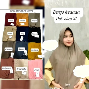 bergo instan Keanan uk.XL