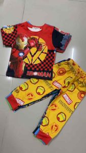 12-45kg bộ tay ngắn quần dài bé trai thun lạnh 3D mềm mịn đẹp dày dặn 940