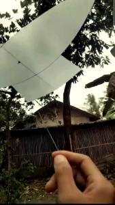 Plastik Layangan Papiran Pucung Lor Kroya ukuran 50x60 meter