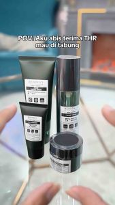 Bening’s Paket Dasar Perawatan Wajah Men’s Series Skincare Benings Clinic by dr. Oky Pratama