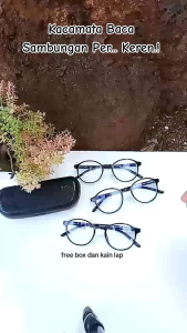 Kacamata Baca Plus Double Fokus Antiradiasi Wanita dan pria Bisa Baca Dan Jalan Kacamata Baca Super Fokus Multi Fungsi Jauh dekat kacamata baca blueray terbaru