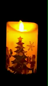Candle Christmas season edition