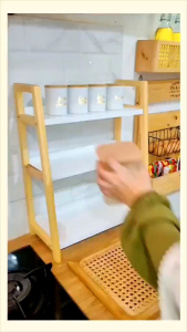 Rak Bumbu Dapur 3 Tingkat Serbaguna Aesthetic DAPUR