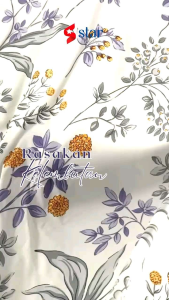 Sprei Katun Anti Geset Motif Bunga Rowena