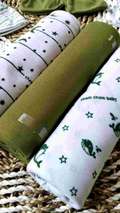 Seri Olive 18 Pcs Set Bedong Dan Sartaki Baby Newborn