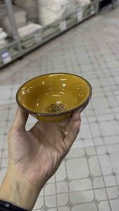 APPN(1ชุดได้2ใบ มีคลิปรีวิว) ถ้วย ถ้วยใส่ข้าว ถ้วยน้ำจิ้ม ถ้วยใส่ขนม ถ้วยใส่น้ำซุป สีน้ำตาลทอง ลายอักษรจีน สินค้าพร้อมจัดส่ง (1216191217)