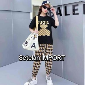 MixuKids- Setelan Anak Tanggung Import 4-10thn / Setelan Celana Joger Panjang / Setelan Anak Import