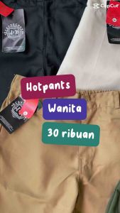 Hot Pants Drill // Celana Pendek Wanita Style Korea Bahan American USA Drill / Premium / Celana Wanita / Celana Bhaggy Pants / Celana Terbaru / Celana Termurah