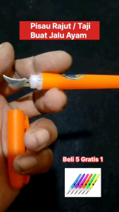 COD PISAU RAUT TAJI AYAM BANGKOK MODEL PENSIL | TAJI PENGHOBI AYAM ADUAN