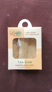 ใยบวบไทย 3 แฉก*1 ชิ้น หน้า Luffa สีขา ชุดขัดหน้า Scub หน้า ผู้ใช้เส้นใยละเอียดพิเศษ เส้นใยละเอียด 3 แฉก 1 ชิ้น