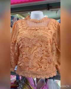 เสื้อลูกไม้ออกงานอก36-40นิ้วและอก40-44นิ้วใส่ได้งานฟรีไชส์ค่ะ