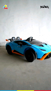 Mainan Mobil Aki Anak PMB Nuwa NW27/NW-27/NW 27 Ban Karet Lamborghini