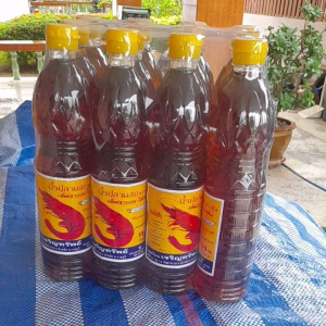 น้ำปลาผสมตากุ้งแดง1ออเดอร์6ขวด - น้ำเกือบผสม 1000 มล