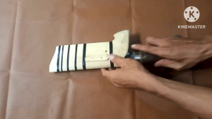 golok potong daging dan tulang (betok) golok baja per
