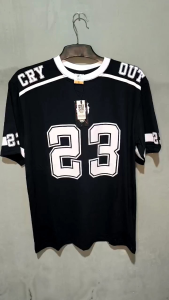 CRYOUT Kaos Distro Jersey 23 - Sporty & Street-ready Pria Baju