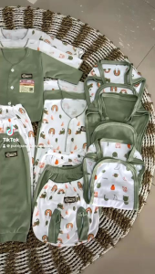 paket baju celana bayi 18pcs SNI