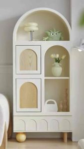 Tủ gỗ decor tủ trang trí phòng khách phòng ngủ tủ đựng đồ nhiều ngăn WABI-SABI sang trọng tiện lợi TG-19