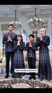 Raya Family Series Baju Couple Keluarga Lebaran 2026 Set Couplr Gamis Kemeja Lengan Panjang Ayah Ibu Anak Sarimbit Couplr Keluarga Kondangan Terbaru Kekinian