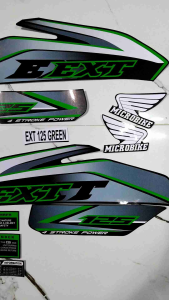 EXT 125 Microbike stock decals