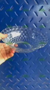 Mangkok Beling Bintik - Mangkok Saji Kaca - Mangkok Selusin 12Pcs - Mangkok Warkop - Mangkok Kaca Murah