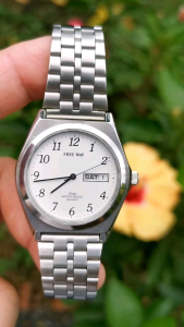 Đồng Hồ Si Nhật Nam 💫💞 FREE WAY ( CITIZEN )_ QUARTZ  ✨Size 35 mm✨Size dây 29 cm✨Chống nước 💯 mét 💞