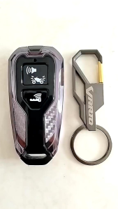 Paket Cover Remote Smartkey Vario 125 New 2023 2024+Gantungan Kunci Logo Vario