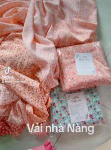Vải May Áo Dài Bà Ba Lụa Nhật (áo kèm quần) loại đẹp giá rẻ