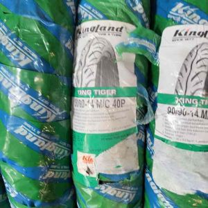 Ban Honda Beat Vario 90 dan 80 Non-Tubeless Sepasang dan Ecer Merk Kingland